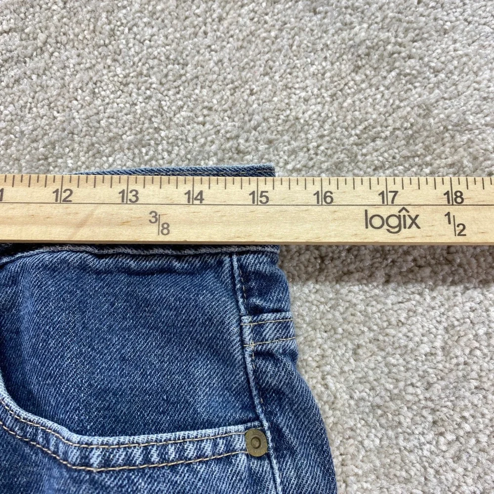Eddie Bauer Denim Jeans Mens 12 30x30 Blue Straight Leg 100% Cotton Classic Wash